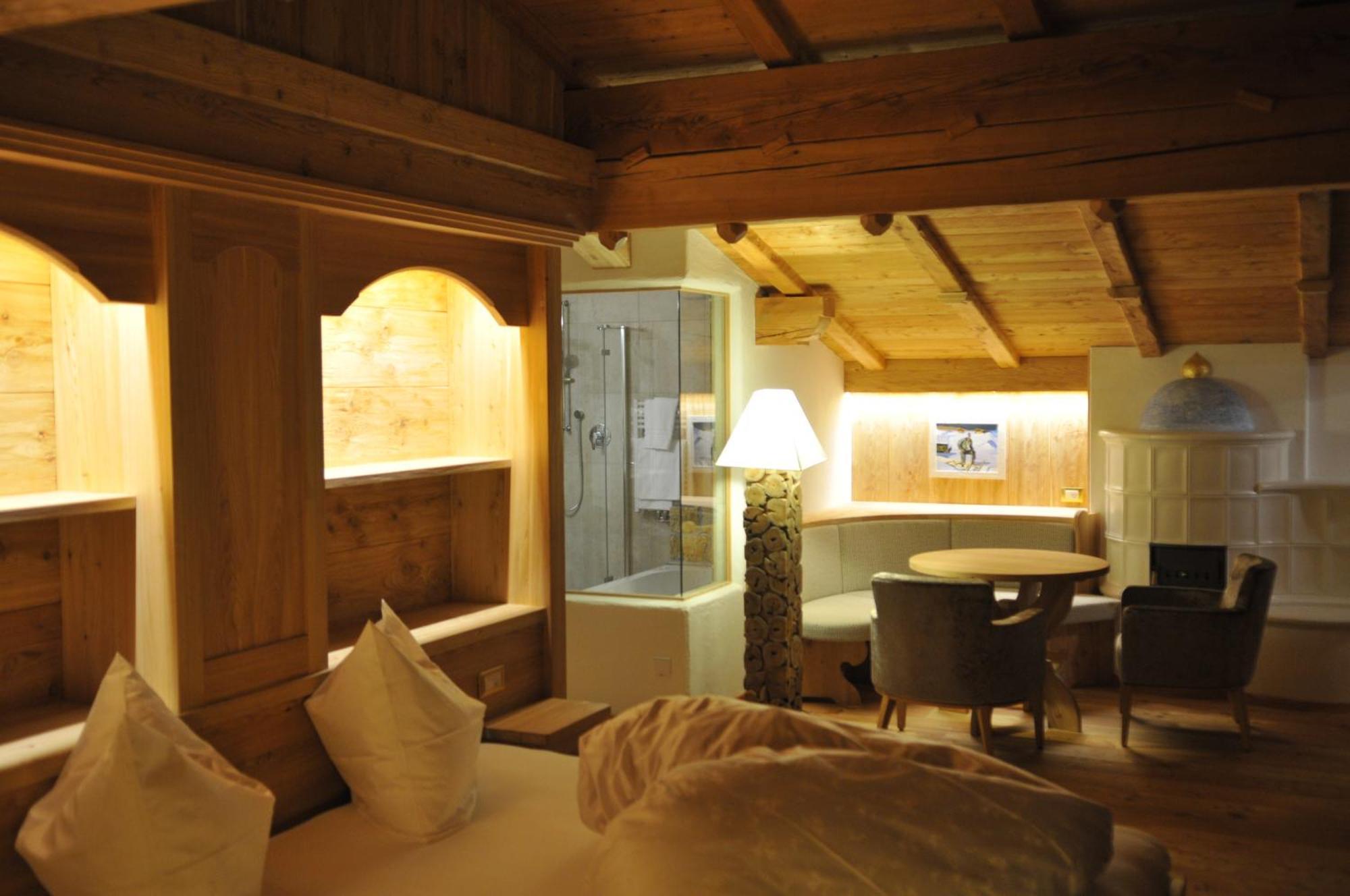 Dorfhotel Beludei Santa Cristina Val Gardena Rum bild